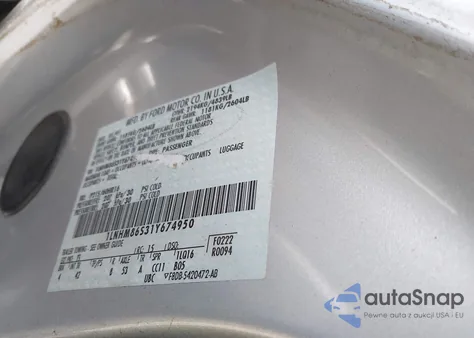 2001 Lincoln Ls V6 Auto/V6 Manual from USA, damaged, VIN 1LNHM86S31Y674950